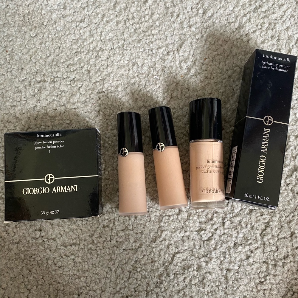 Giorgio Armani Primer, Foundation, Concealer, & Setting Powder